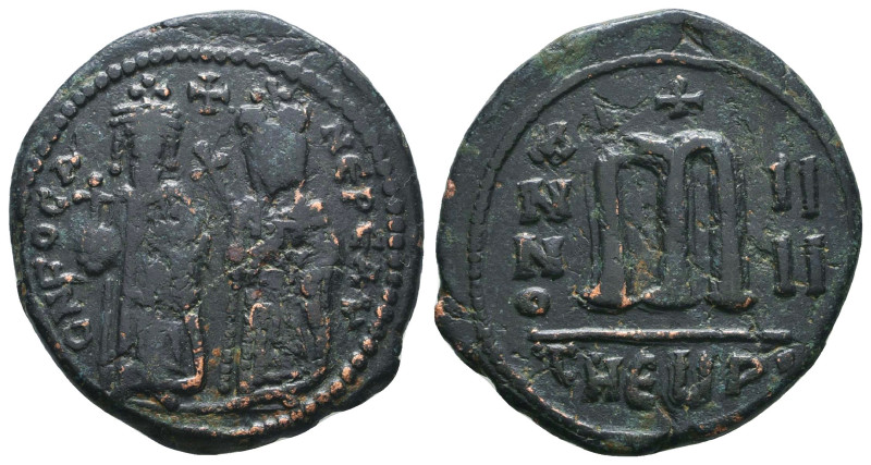 Byzantine Coins. Ae. Circa, 7th - 11th Century.
Reference:
Condition: Very Fin...