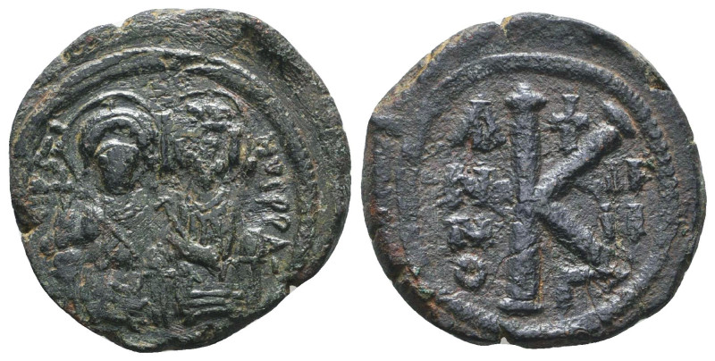Byzantine Coins. Ae. Circa, 7th - 11th Century.
Reference:
Condition: Very Fin...