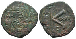 Byzantine Coins. Ae. Circa, 7th - 11th Century.
Reference:
Condition: Very Fine
W :10.1gr
H :25.4mm