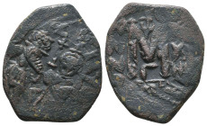 Byzantine Coins. Ae. Circa, 7th - 11th Century.
Reference:
Condition: Very Fine
W :6.4gr
H :29.3mm