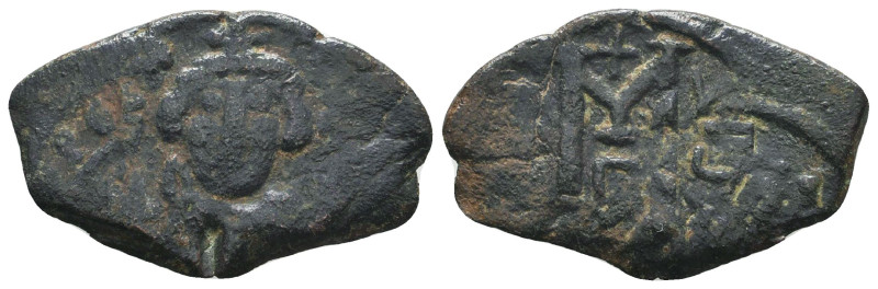 Byzantine Coins. Ae. Circa, 7th - 11th Century.
Reference:
Condition: Very Fin...