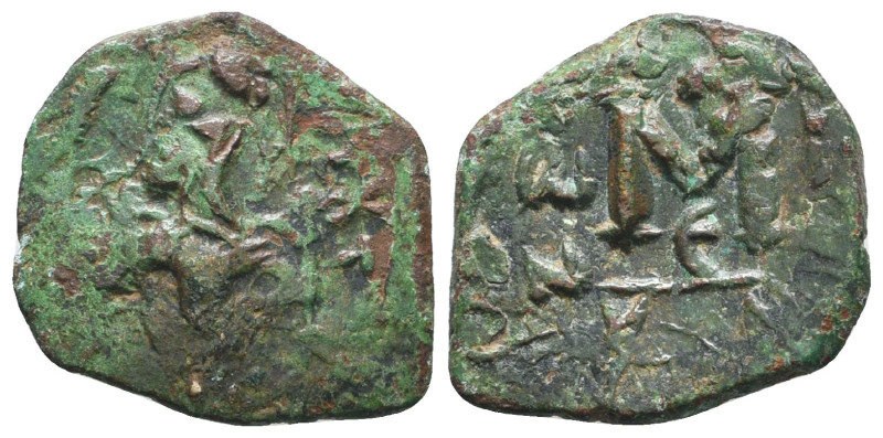 Byzantine Coins. Ae. Circa, 7th - 11th Century.
Reference:
Condition: Very Fin...