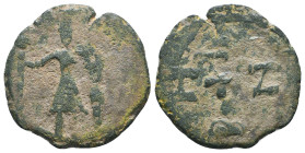 CRUSADERS. Edessa  baldwin ll, Ae. 11th - 12th Century
Reference:
Condition: Very Fine
W :3.8gr
H :21.1mm