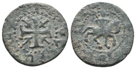 CRUSADERS Armenian Coins, Ae. 11th - 12th Century
Reference:
Condition: Very Fine
W :2.3gr
H :19.6mm
