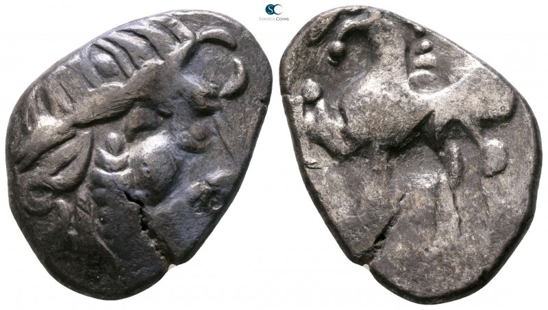 Eastern Europe. Imitation of Philip II of Macedon 200-0 BC. 
Tetradrachm AR

...
