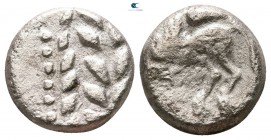 Central Europe. Boii circa 100-0 BC. 'Simmering-Réte' type. Drachm AR