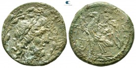 Bruttium. The Brettii 208-203 BC. Reduced Uncia Æ