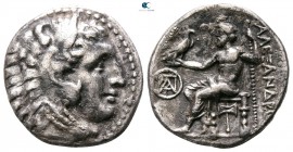 Kings of Macedon. Miletos. Demetrios I Poliorketes 306-283 BC. In the name and types of Alexander III. Struck circa 295/4 BC. Drachm AR