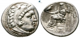 Kings of Macedon. 'Kolophon'. Philip III Arrhidaeus 323-317 BC. In the name and types of Alexander III. Struck under Menander or Kleitos, circa 322-31...