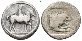 Kings of Macedon. Aigai. Perdikkas II 451-413 BC. Tetrobol AR