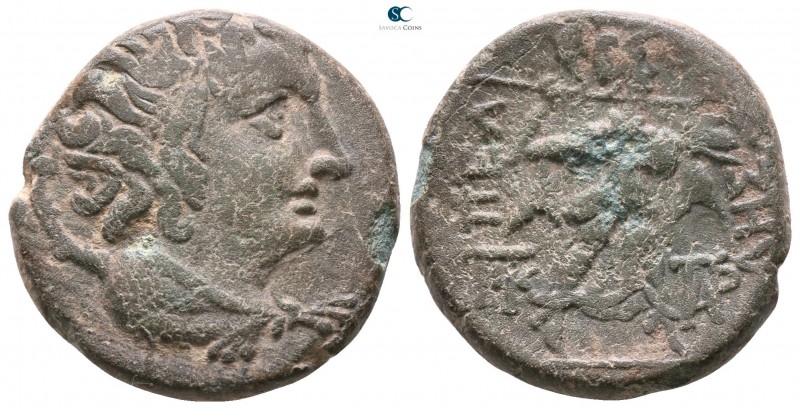 Macedon. Pella 187-168 BC. 
Bronze Æ

19mm., 6,09g.



very fine