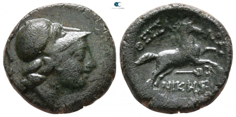 Macedon. Thessalonica circa 187-31 BC. 
Bronze Æ

16mm., 3,72g.



very f...