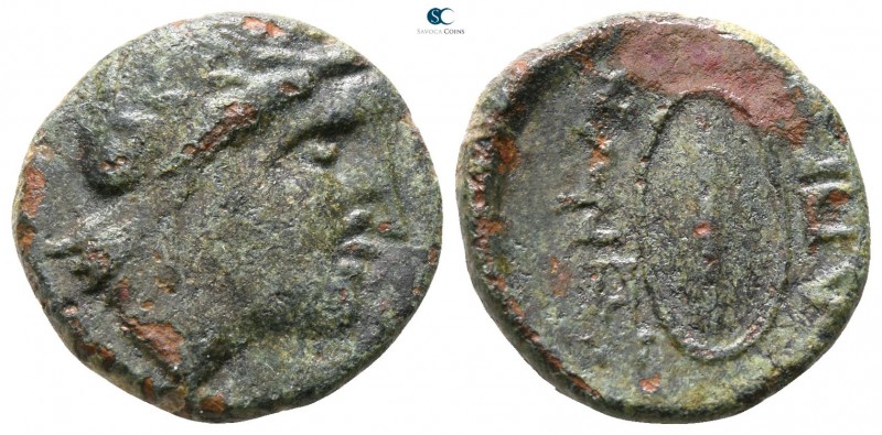 Thrace. Apros circa 250 BC. 
Bronze Æ

16mm., 3,60g.



nearly very fine