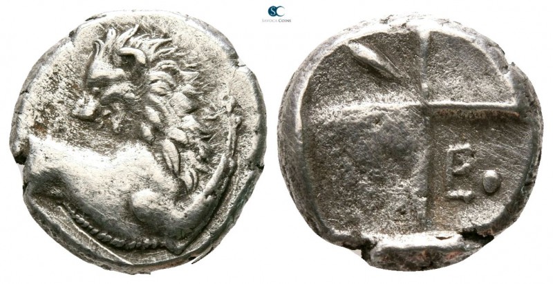 The Thracian Chersonese. Chersonesos 386-338 BC. 
Hemidrachm AR

12mm., 2,45g...