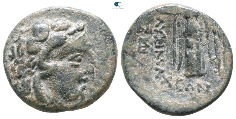 The Thracian Chersonese. Lysimacheia circa 309-221 BC. 
Bronze Æ

15mm., 3,83...
