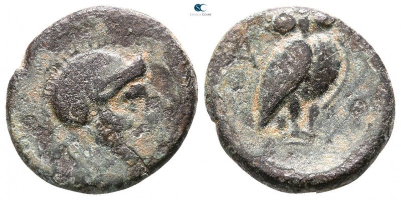 Akarnania. Medeon circa 300-250 BC. 
Bronze Æ

13mm., 2,21g.



nearly ve...
