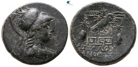 Phrygia. Apameia. ΑΤΤΑΛΟΣ ΒΙΑΝΟΡΟΣ, (Attalos, son of Bianor), magistrate circa 88-40 BC. Bronze Æ