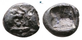 Kings of Lydia. Sardeis. Kroisos circa 560-546 BC. 1/24 Stater AR