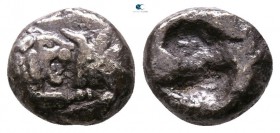Kings of Lydia. Sardeis. Kroisos circa 564-539 BC. 1/12 Stater AR