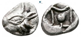 Lycia. Uncertain mint. Uncertain Dynast circa 500-400 BC. Obol AR