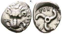 Dynasts of Lycia. Perikles circa 380-360 BC. 1/3 Stater AR