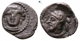 Cilicia. Tarsos. Time of Pharnabazos or Datames circa 379-372 BC. Obol AR