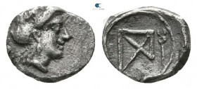 Cyprus. Salamis (?). Pnytagoras (?) circa 351-332 BC. Hemiobol AR