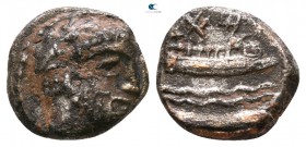 Phoenicia. Arados. Uncertain king circa 380-350 BC. Obol AR