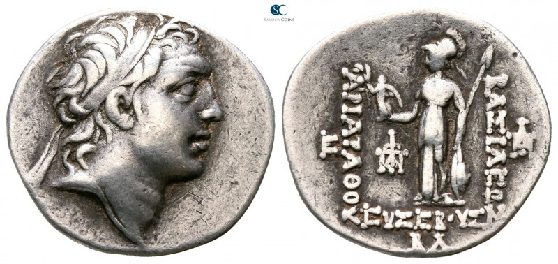 Kings of Cappadocia. Eusebeia-Mazaka. Ariarathes V Eusebes Philopator 163-130 BC...