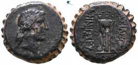 Seleukid Kingdom. Antioch on the Orontes. Demetrios I Soter 162-150 BC. Serrate Æ