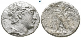 Seleukid Kingdom. Tyre. Antiochos VII Euergetes 138-129 BC. Tetradrachm AR