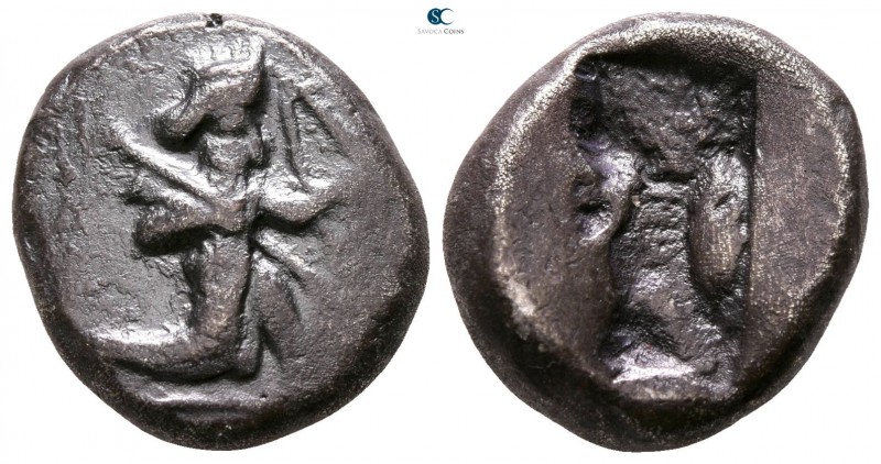 Achaemenid Empire. Sardeis. Time of Darios I to Xerxes II circa 485-420 BC. 
Si...