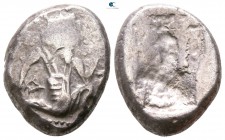 Achaemenid Empire. Sardeis. Time of Darios I to Xerxes II circa 485-420 BC. Siglos AR