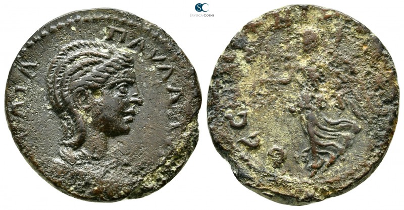 Macedon. Thessalonica. Julia Paula AD 219-220. 
Bronze Æ

24mm., 8,37g.


...