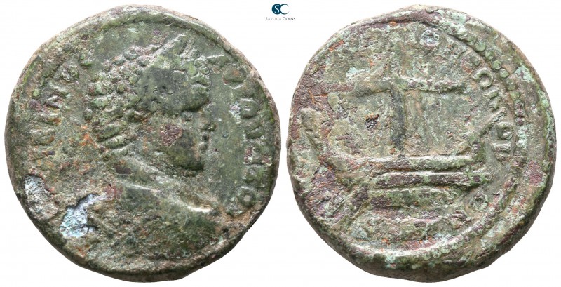 Thrace. Perinthos. Caracalla AD 198-217. 
Bronze Æ

27mm., 14,12g.



nea...