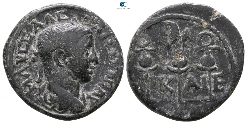 Bithynia. Nikaia . Severus Alexander AD 222-235. 
Bronze Æ

20mm., 4,46g.

...