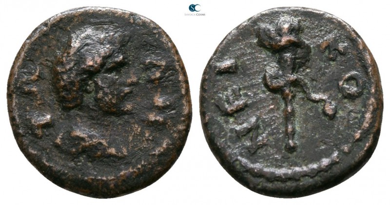 Bithynia. Nikomedia. Antoninus Pius AD 138-161. 
Bronze Æ

12mm., 1,45g.

...