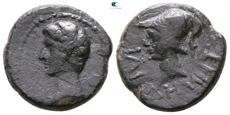 Troas. Ilion . Augustus 27 BC-AD 14. ΔΗΜΗΤPIOΣ (Demetrios), magistrate
Bronze Æ...