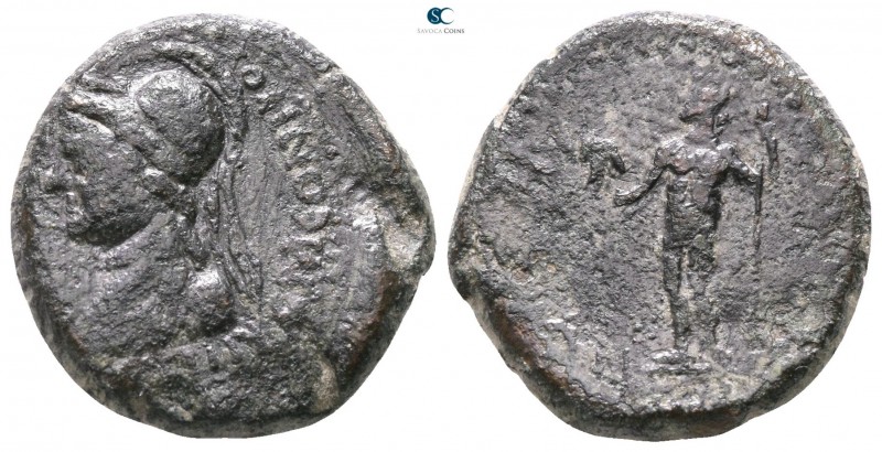 Aiolis. Aigai. Pseudo-autonomous issue circa AD 1-100. 
Bronze Æ

16mm., 4,78...