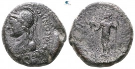 Aiolis. Aigai. Pseudo-autonomous issue circa AD 1-100. Bronze Æ