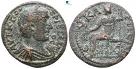 Phrygia. Eukarpeia . Trebonianus Gallus AD 251-253. Bronze Æ