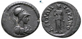 Phrygia. Hierapolis . Pseudo-autonomous issue circa AD 100-200. Hemiassarion Æ