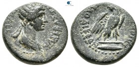 Phrygia. Laodikeia ad Lycum. Agrippina II AD 50-59. Bronze Æ