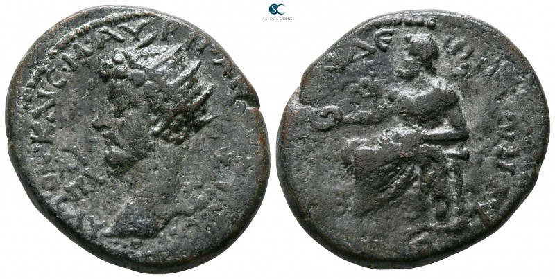 Lykaonia. Dalisandos . Marcus Aurelius AD 161-180. 
Bronze Æ

24mm., 10,06g....