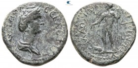Cilicia. Flaviopolis. Faustina I (Augusta) AD 138-141. Hemiassarion Æ