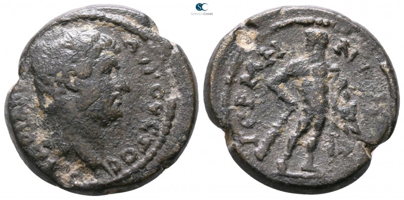 Mysia. Germe. Hadrian AD 117-138. 
Bronze Æ

19mm., 7,40g.



very fine