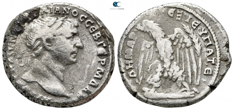 Seleucis and Pieria. Antioch. Trajan AD 98-117. 
Tetradrachm AR

23mm., 11,51...