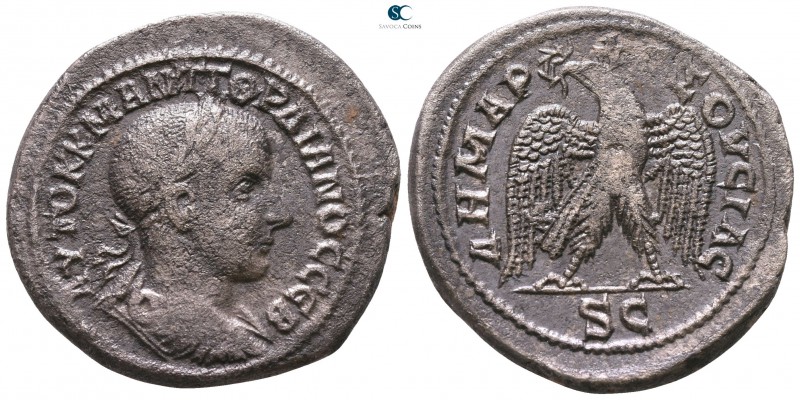 Seleucis and Pieria. Antioch. Gordian III AD 238-244. 
Tetradrachm AR

28mm.,...