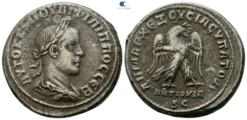 Seleucis and Pieria. Antioch. Philip I Arab AD 244-249. 
Tetradrachm BI

26mm...