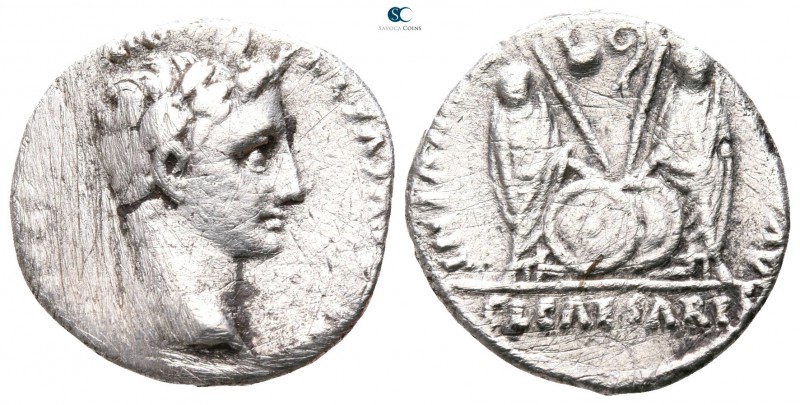 Augustus 27 BC-AD 14. Lugdunum
Denarius AR

15mm., 3,65g.



nearly very ...